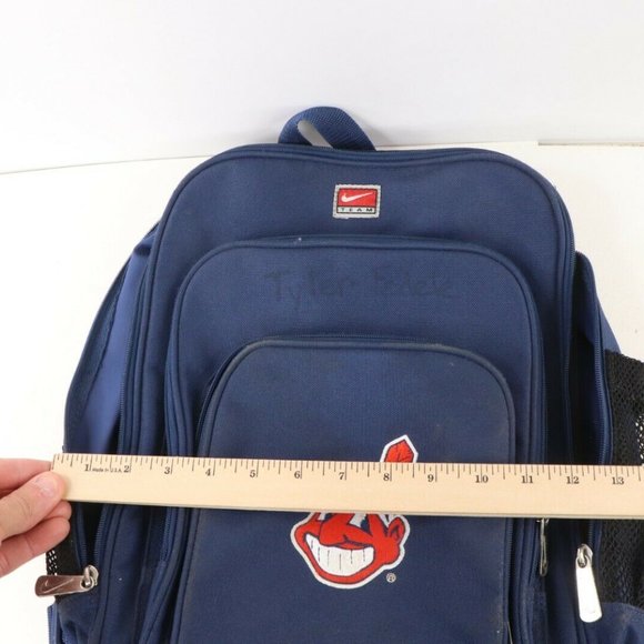 Vtg 90s Nike Cleveland Indians Chief Mini Book Bag
